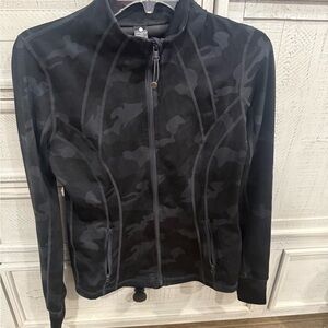 Yogalicious Lux Black Camouflage Women's Jacket